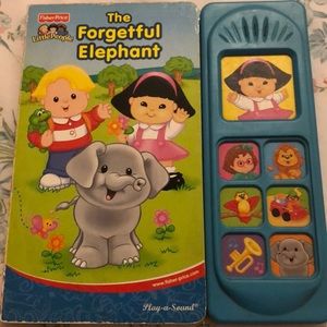 Fisher price the forgetful elephant